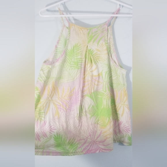 American Eagle Outfitters Island Vibes Tank. Cinched Racerback. Size Small. - Picture 5 of 8